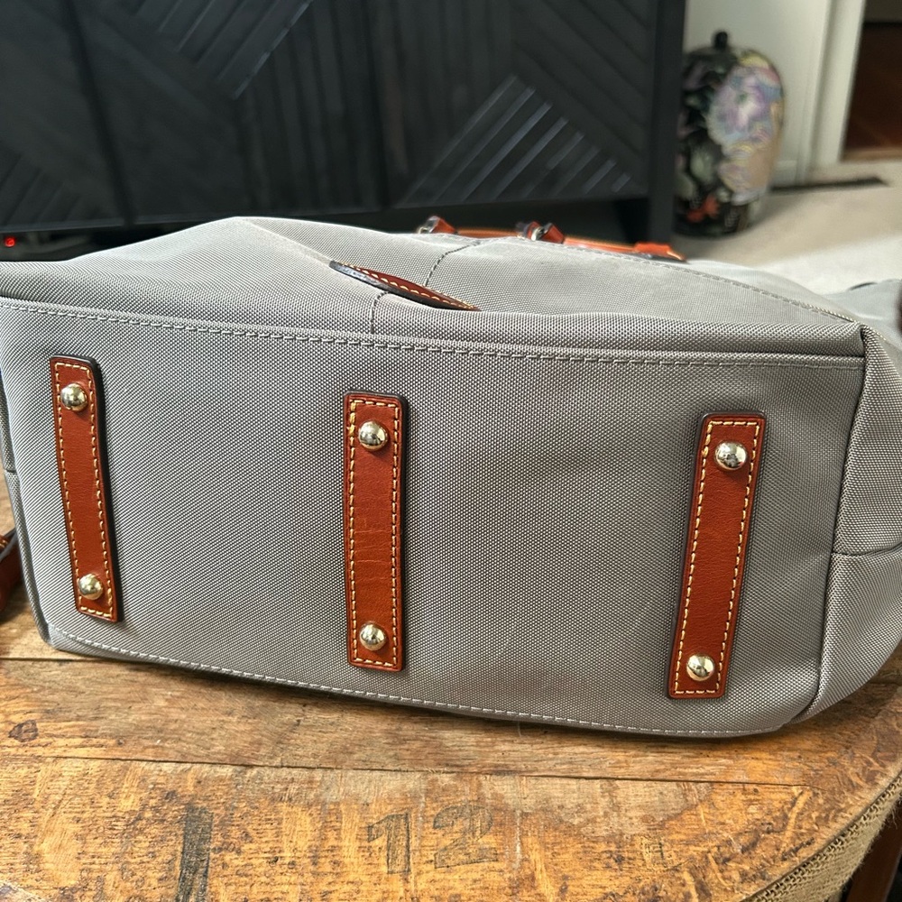 Stylish Green and Brown shoulder Bag - Picture 6 of 7